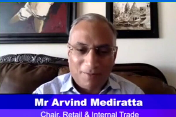 Chat with Chair, Retail & Internal Trade Committee Mr. Arvind Mediratta